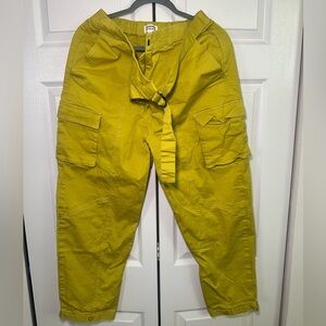 Karenbritchick x The Drop Utility Cargo Pants – Mustard Yellow – Size L